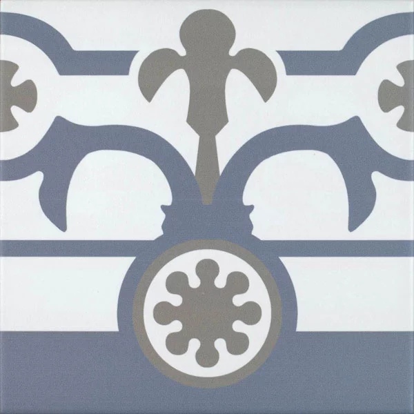 Carrelage frise Hidraulico Ducados