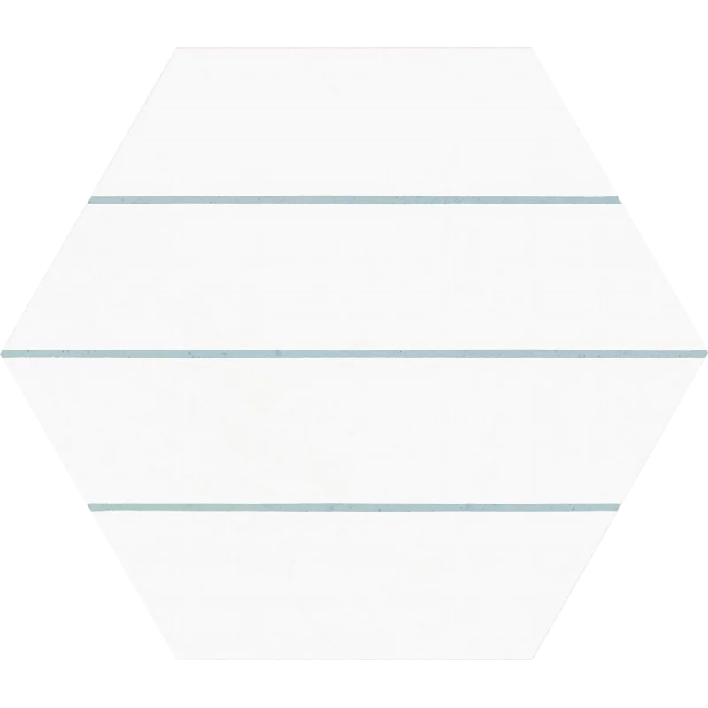 carrelage hexagonal Porto Savona Aqua