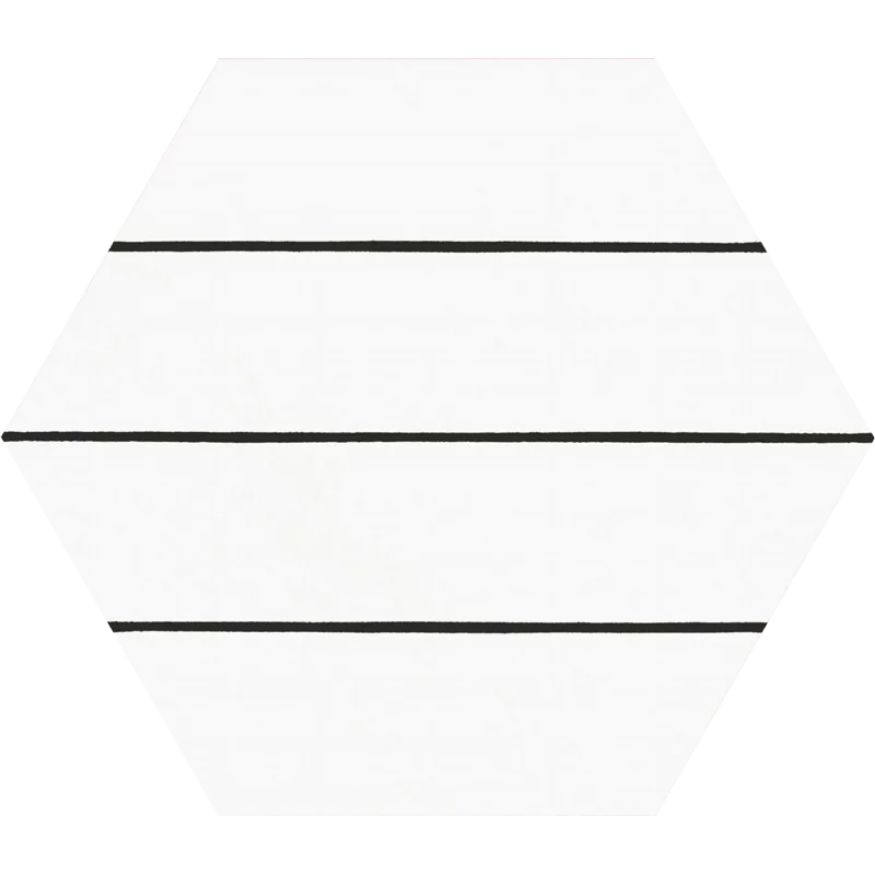 carrelage hexagonal Porto Savona Black