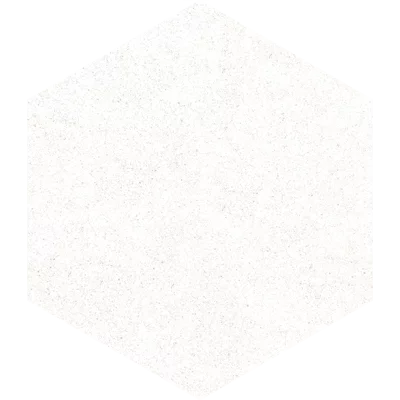 Vintage Hexagonal Blanco