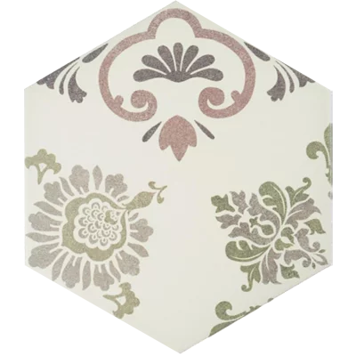 Fantasy hexagonal Pink