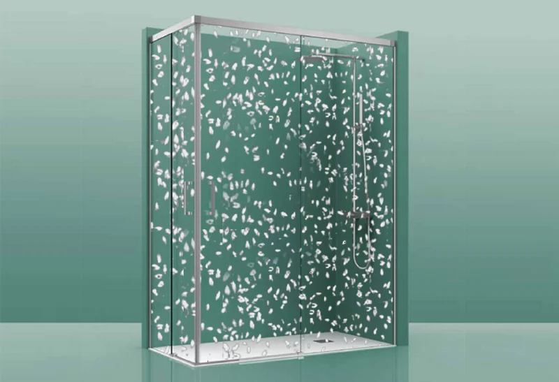 Paroi de douche COSMOS-300 - 130x70cm taiga