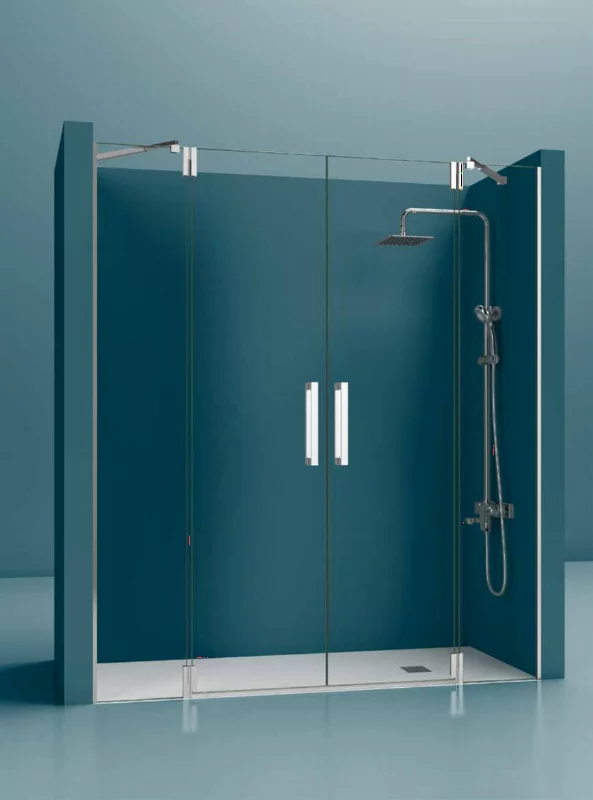 Paroi de douche ZONE-200B  - 160cm transparent