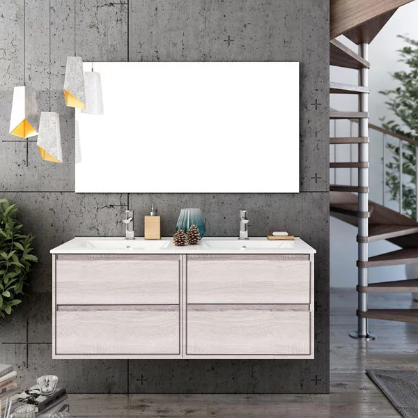 Ensemble meuble de salle de bains Siri 120 cm 4 tiroirs hibernian