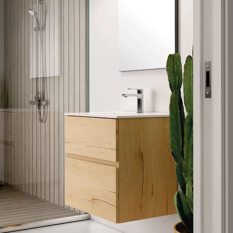 Ensemble Meuble vasque Niza AZ 70cm Roble Collet