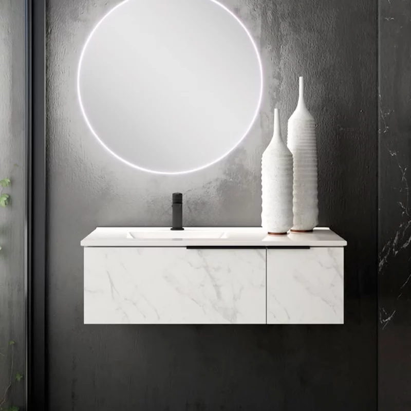 Ensemble Meuble vasque Black Helsinki 80cm marmol