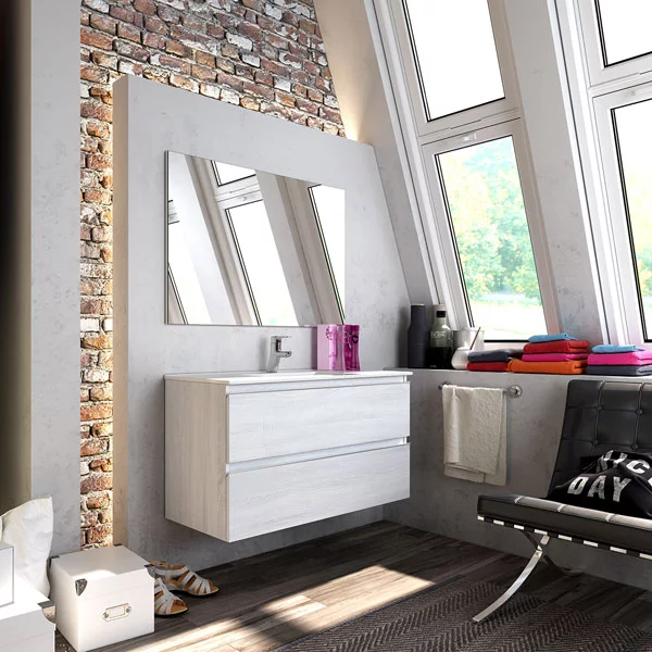 Ensemble Meuble de salle de bains Inglet 100cm Hibernian