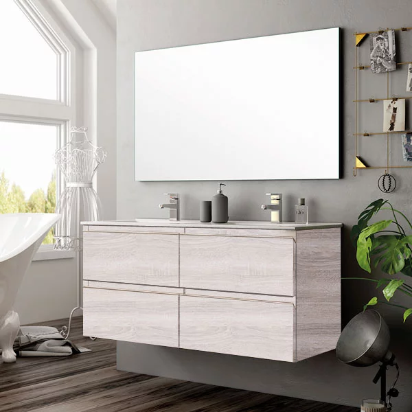 Ensemble Inglet 140cm double vasque Hibernian