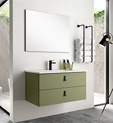 Meuble SDB INVICTA Oliva 80cm vasque incluse