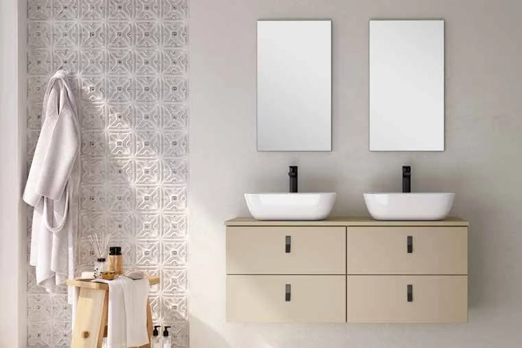 Meuble SDB INVICTA Perla 120cm vasque incluse