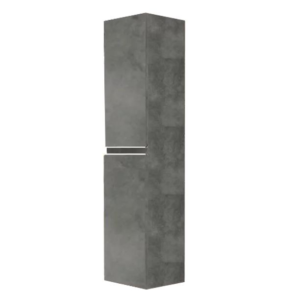 colonne Inglet 2 portes Cemento ouverture droite