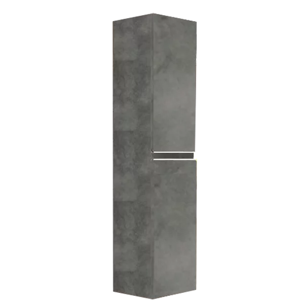 colonne Inglet 2 portes Cemento ouverture gauche