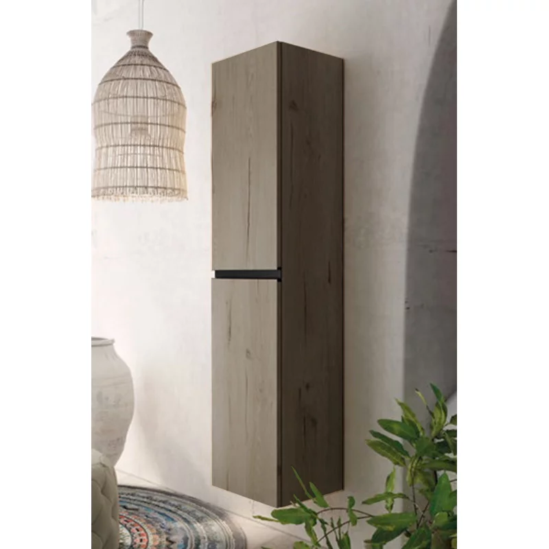 colonne 2 portes Black Onix Iron Oak