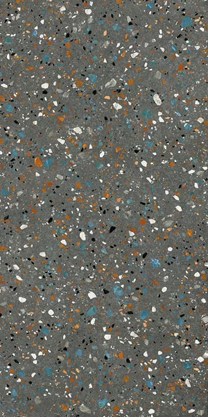 carrelage terrazzo Gobi Nero