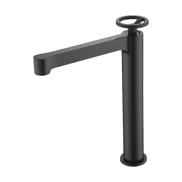 Mitigeur de lavabo OLIMPO Haut Noir mat - BDC033-3NG