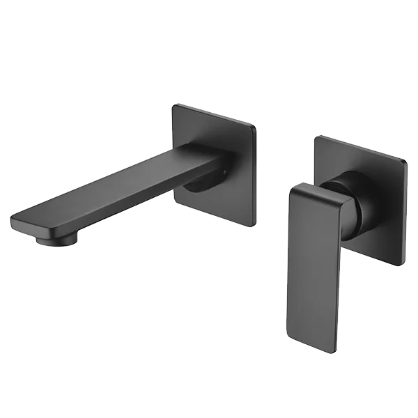 Robinet Monocommande lavabo encastré FIYI noir mat GLF016/NG