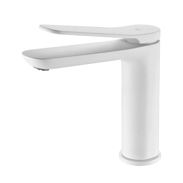 Mitigeur Monocommande lavabo Dinamarca blanc mat - BDR031-1BL