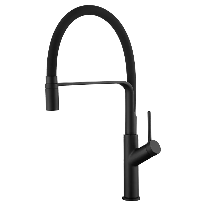 Mitigeur de cuisine flexible SENA Noir mat - GCE022-NG