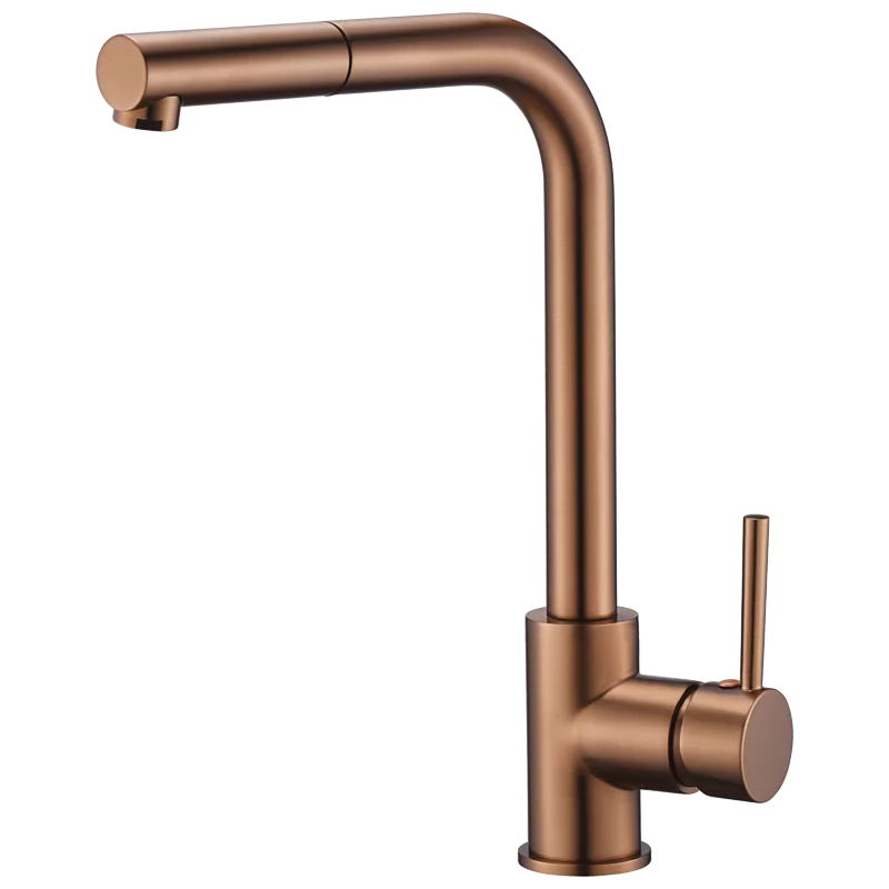 Robinet de cuisine MALTA Or rose brossé - GCE006-ORC