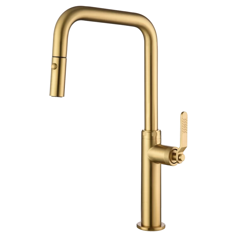 Mitigeur de cuisine NIZA Or brossé - GCE027/OC