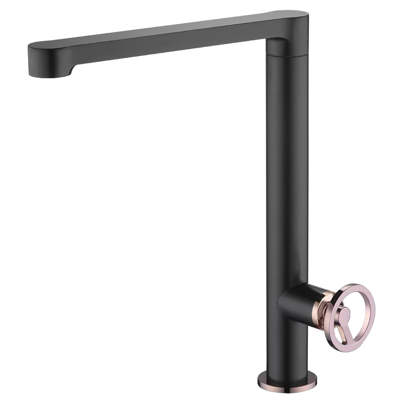 Mitigeur de cuisine OLIMPO Noir - or rose - GCC033/NOR