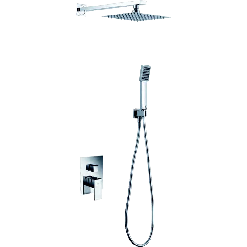 Set de douche encastré DUBLIN chrome - GPE006