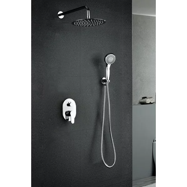 Douche encastrée OSLO chrome - GPE005