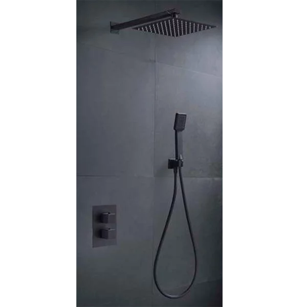 Set de douche encastré CIES Noir mat - GPC009/NG