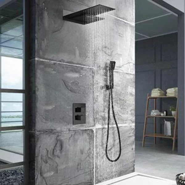 Douche thermostatique Rodas noir mat - GTR049-NG