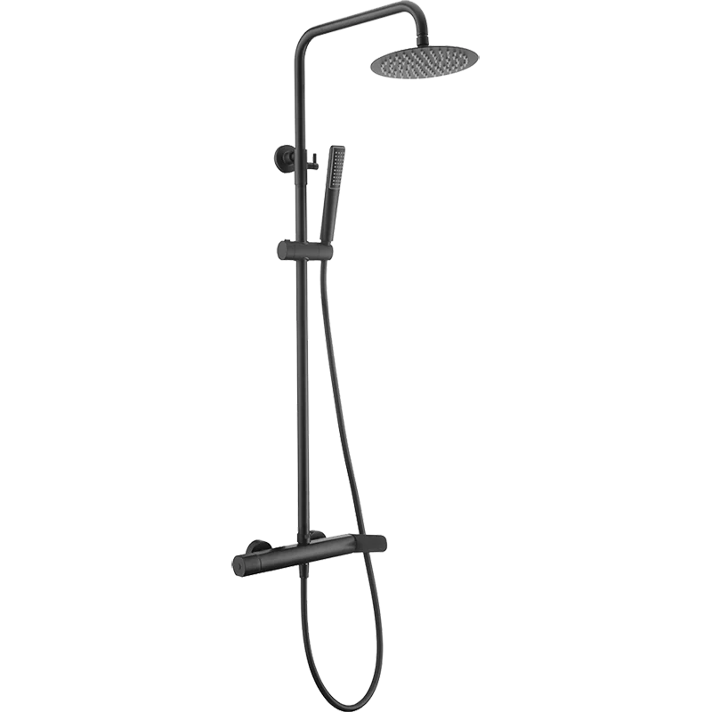 colonne de douche DINAMARCA noir mat BDR031-NG