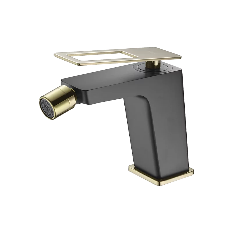 Mitigeur de bidet Noir Or Suecia - BDC032-2NGOLD