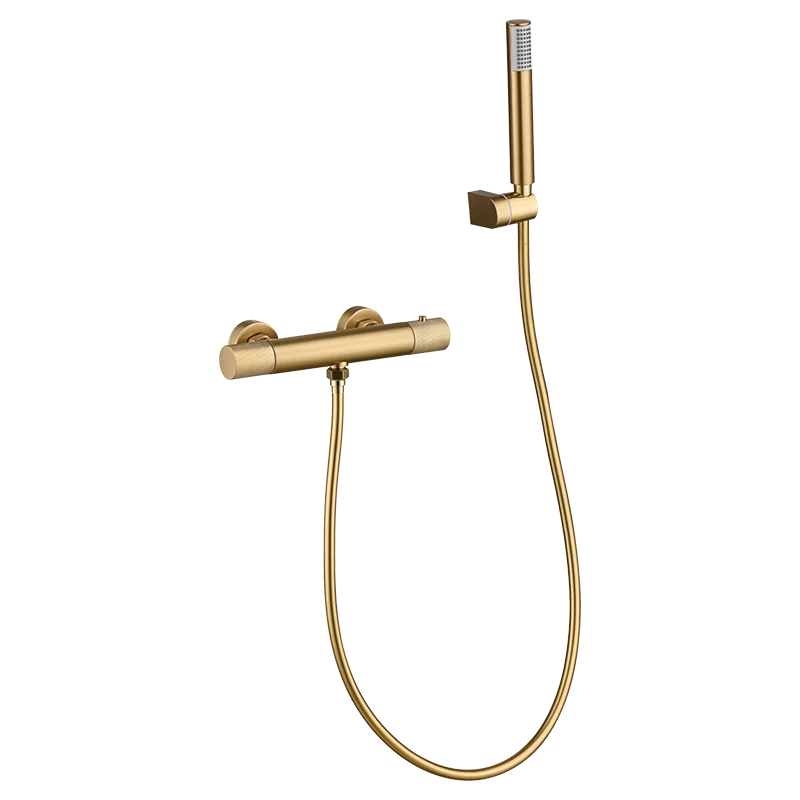 Robinet de douche thermostatique Line Or brossé - BTD038-5OC