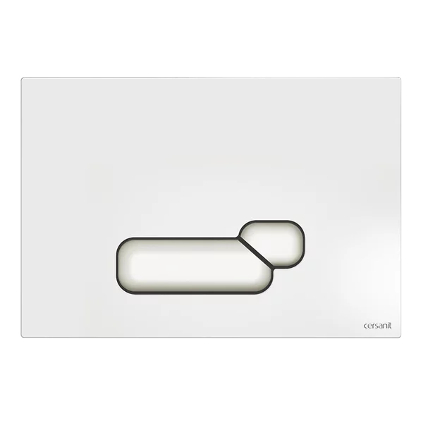 Bouton poussoir WC Actis Blanc Cersanit S97-014