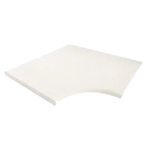 Margelle angle Grenoble Blanc R-15,5