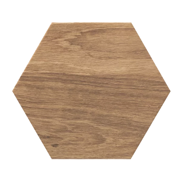 Carrelage hexagonal Atlas Marron