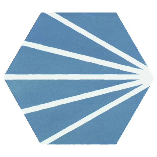 Meraki Azul Hexagonal