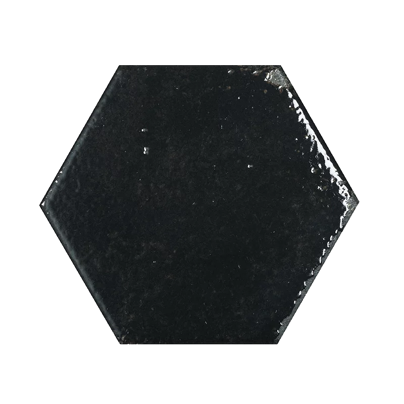 carrelage hexagonal Alma Noir