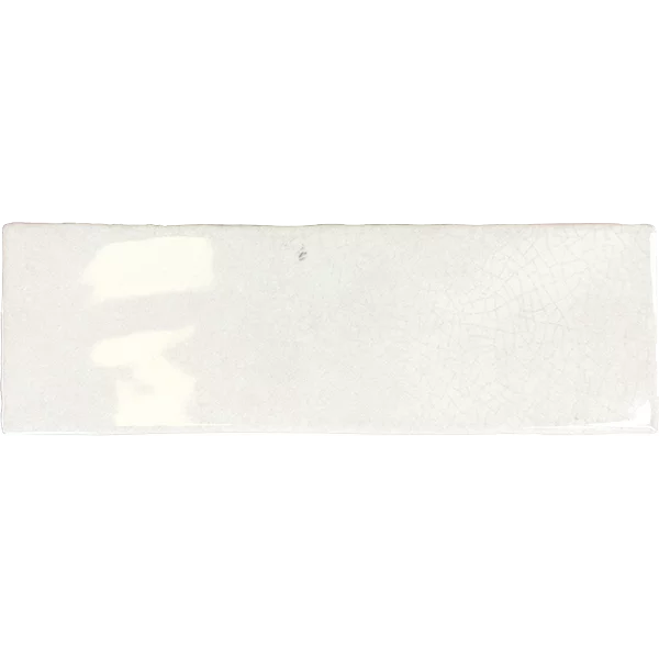 Faïence Borgo blanc craquelé