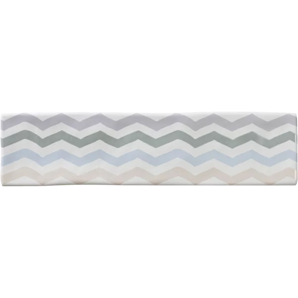 Faïence Chalk Zig-Zag Lilas