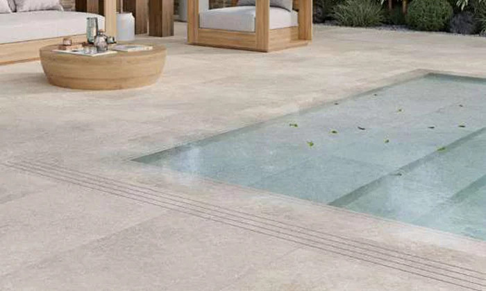 carrelage antidérapant Crosscut Sand