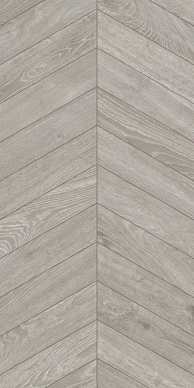 carrelage imitation bois Baku Ceniza Chevron