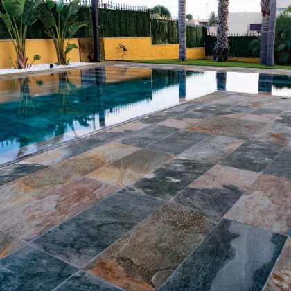 Dalle Aspen Multicolor 60x60x2cm