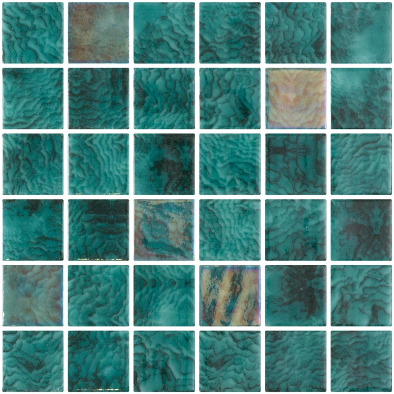 Mosaique Aquastyle PENTA ARRECIFE IRIDIS EMERALD